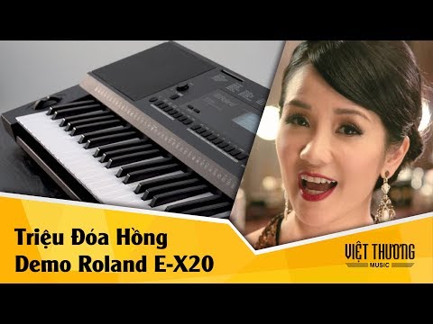 Demo Roland E-X20 | Triệu Đóa Hồng | 059 Folk Ballad