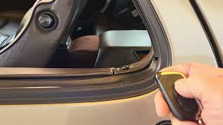 1983 Porsche 928S Keyless Door Lock Operation