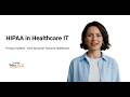 SECURITY+ AND HIPAA BASICS FOR HEALTHCARE IT CAREERS