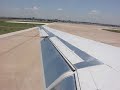 Landing at DFW on AA Super 80
