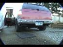 v8 custom blazer exguast, flow master 44 series