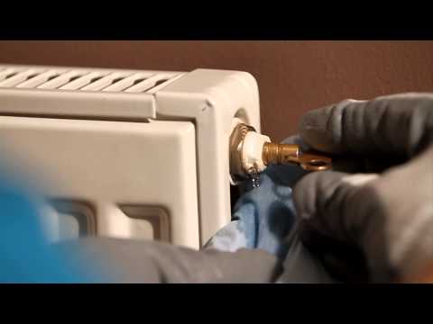 how to bleed central heating radiator