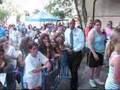 Getting ready for the meet and greet at six flags gurnee IL