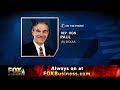 Ron Paul on Fox Business News 10/10/08