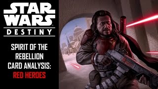 SoR Card Analysis - Red Heroes