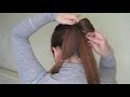 Hair Bow Tutorial for Long Hair