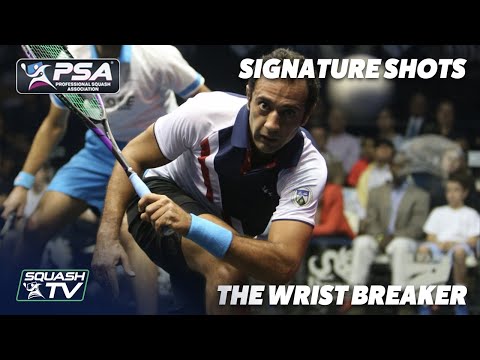 Squash: Signature Shots - Amr Shabana - The Wrist Breaker