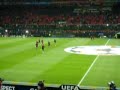 I campioni entrano in campo ...