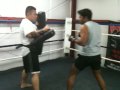 Muay Thai practice.MOV