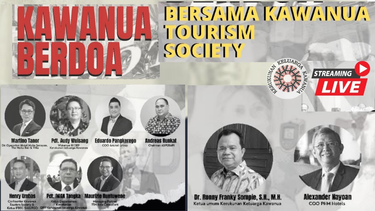 Kerukunan Keluarga Kawanua dan Kawanua Tourism Society