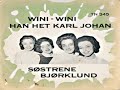 Søstrene Bjørklund - Sangkvartett av søstre fra Gran på Hadeland, oppvokst i Nittedal, Astrid (senere Hammer), Sigrund (senere Sandberg), Bjørg og Laila (senere Sevilhaug). De ble oppdaget på en amatørkonkurranse arrangert av jernbanen på Folkets Hus i Oslo, og debuterte på plate med «En gammel grime»/«Hverdagens sang» (1954). Allerede den andre platen, «Høyt over fjellet»/«Vildrosen» ble en kjempeslager. Senere fulgte bl.a. «Den glade vand­rer» (1954),