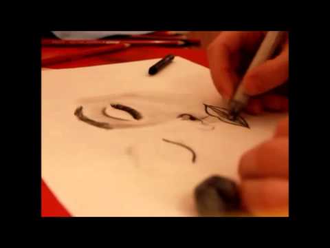 how to draw closed eyes