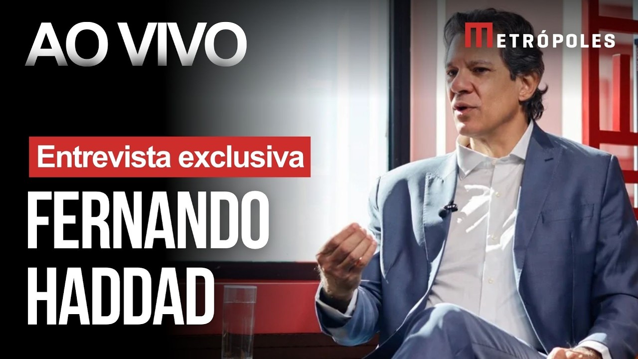 Metrópoles Entrevista Fernando Haddad, pré-candidato ao governo de São Paulo