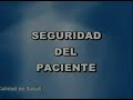 seguridad del paciente: minsa   dgsp  dcs