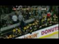 Milan Lucic fights Mike Komisarek