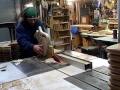 Becker Guitars- Ryan Martin Cutting Forearm Contours.