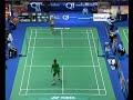 Great defense by Taufik Hidayat at the World Championships