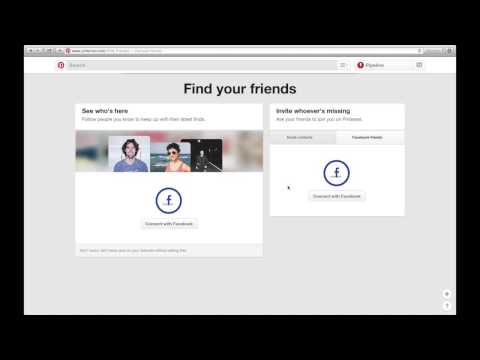 how to find friends on pinterest