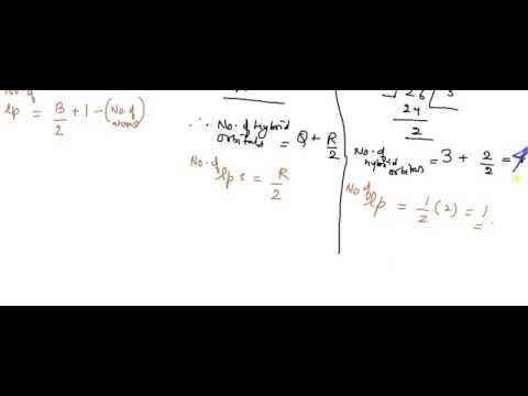 how to know hybridisation of compound