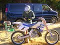 Gary Rides a Yamaha yz250 Gary Rides a Yamaha yz250