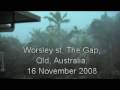 The Gap cyclone of November 16 2008 - Brisbane Qld Australia