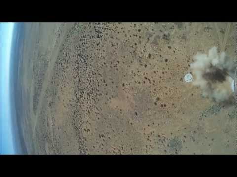 Stig alien - This is the full flight of STIG-B 3. A sad day for Armadillos.