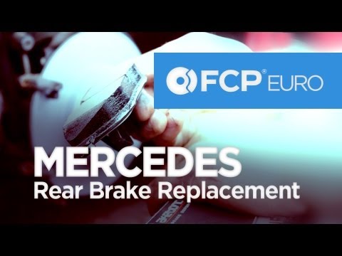 Mercedes Rear Brake Replacement (C300) FCP Euro