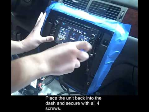 Rosen Navigtion Install – GMC Yukon, Yukon XL, & Sierra – Chevy Tahoe, Suburban, & Silverado