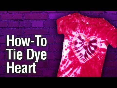 how to make v shaped tie dye