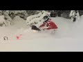Turnagain Hardcore snowmobile pow turns