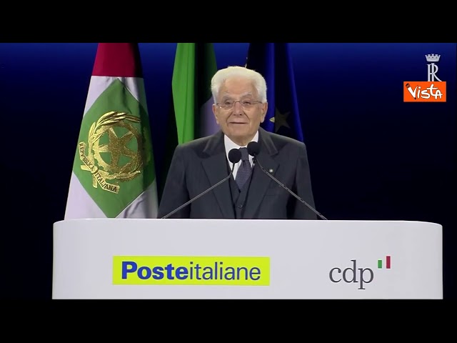 Mattarella: Importanza fondamentale capillarità servizi Poste nei centri minori