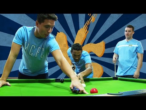 CityTV versus Gael Clichy | Clichy and Nasri team up at pool CityTV versus Gael Clichy | Clichy and Nasri team up at pool