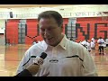 jtv sports mandy miller interviews michigan state mens basketball coach tom izzo on his recent visit to jackson.