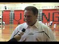 jtv sports mandy miller interviews michigan state mens basketball coach tom izzo on his recent visit to jackson.