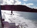 waterski attempt after a session on the lager....