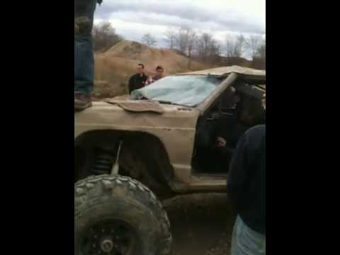 How to fix a rolled jeep