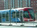 metro ligero citadis madrid en el ml1 sanchinarro las tablas