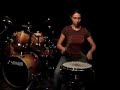 Emmanuelle Caplette on snare drum.