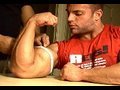Bodybuilding - Chris Jalali biceps measure