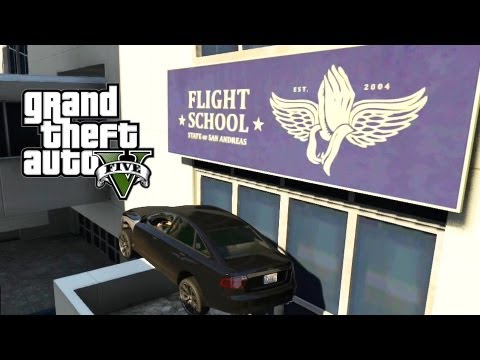 GTA V #25 - Sem Spoilers: Escola de Aviação com Michael (GTA 5 em Português PT-BR)