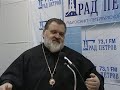 Эфир с Епископом Назарием на радио Град Петров