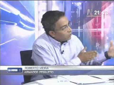 robertovieira - PATRICIA MAJLUF (Ex viceministra de pesquería), CARLOS PAREDES (Economista del Instituto del Perú) y ROBERTO VIEIRA (Armador pesquero) Tema: ¿Se está extingu...