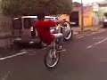 mateus no grau� tirando fino das motos