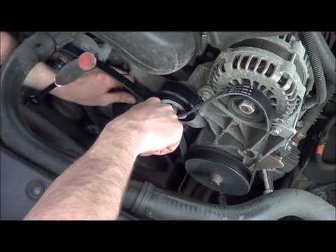 3-8-14 How to change serpentine belts on a 2007 GMC Yukon