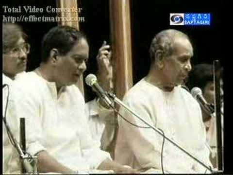 Bhairavi - Raga Bhairavi....The Legends Pt Bhimsen Joshi & Dr Balamurali Krishna live in concert.