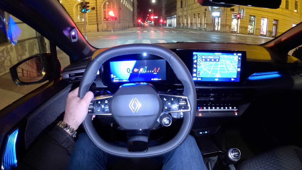 RENAULT CLIO 6 2026 (MANUAL PETROL) - NIGHT POV test drive & REVIEW (115 HP techno)