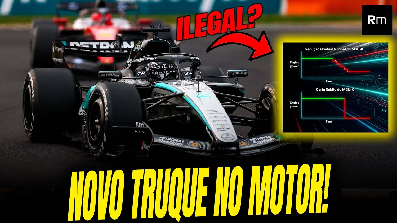 🚨 TRUQUE NO MGU-K DE MERCEDES E RED BULL É DESCOBERTO E FERRARI PEDE EXPLICAÇÕES! ILEGAL? #f1