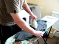 Lemon doing the ironing