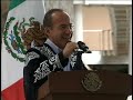 El Presidente Calderón en la Inauguración del Centro Interpretativo El Cielo