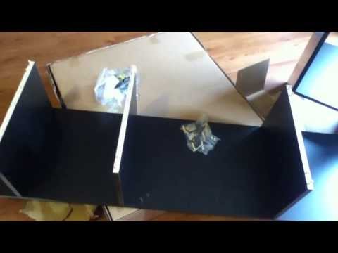 how to fasten expedit to wall